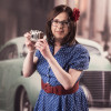 A colour portrait of me that was taken by my daughter